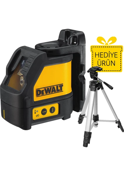 DW088K+Tripod Profesyonel Yatay ve Dikey Otomatik Hizalamalı Çizgi Lazer Distomatı