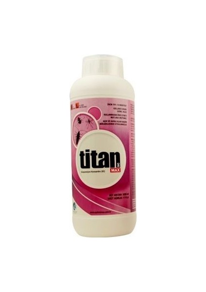 Titan Max Sc Hamamböceği Zehri 1 Lt