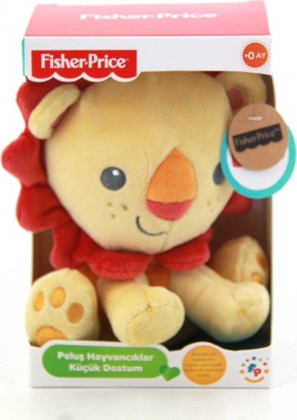 Fisher Price Oturan Peluş Maymun - Kaplan - Kedi