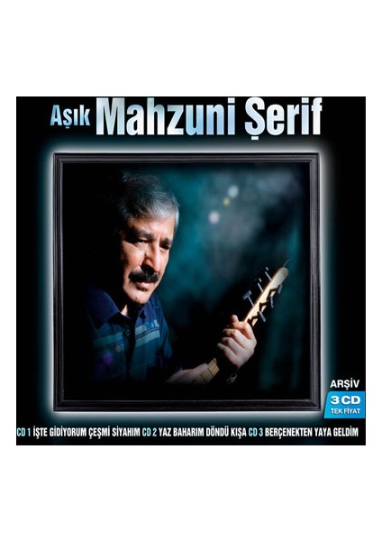 Aşık Mahzuni Şerif 3 Cd Box