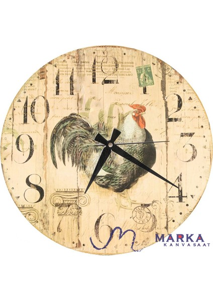 Ahşap Duvar Saati
