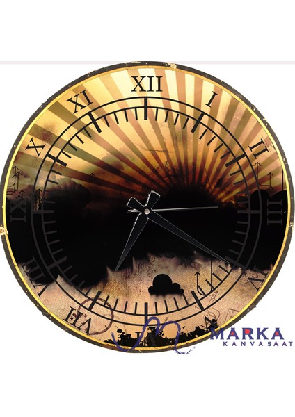 Ahşap Duvar Saati