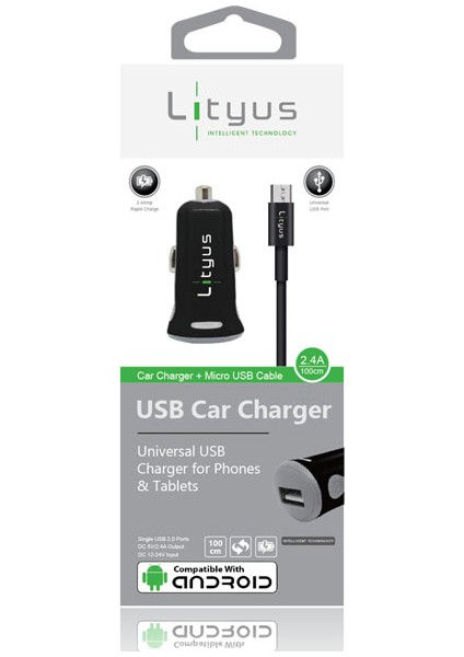 Araç Şarjı Micro Usb