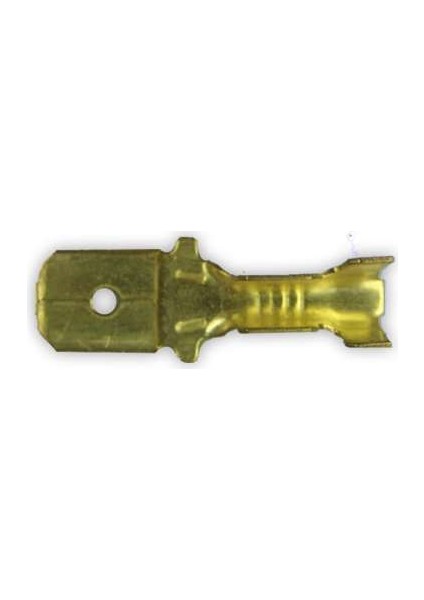 İzolesiz Kablo Ucu Erkek Fiş Mini 4 8Mm 10214 5 Adet