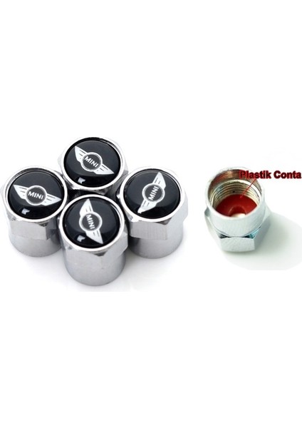 Mini Cooper Sibop Kapağı Metal 4 Adet