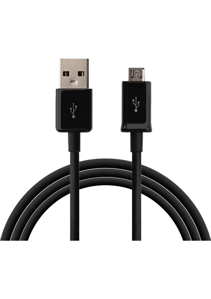 Micro Usb Şarj/Data Kablo - Siyah