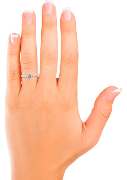 0,5 Carat Tektaş Yüzük 12