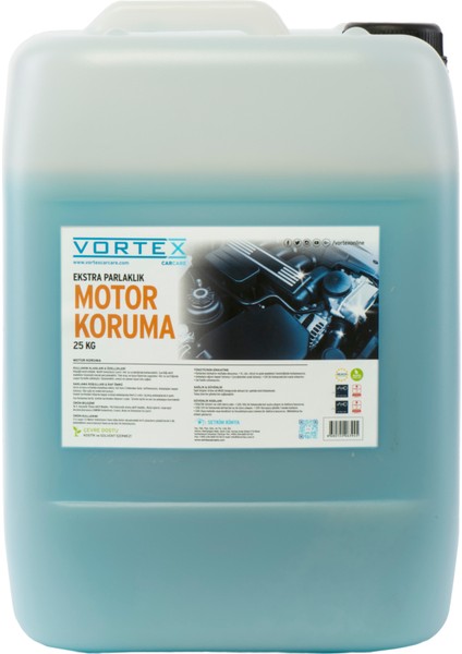 Vortex Motor Koruma Ve Parlatma Sıvısı 25 Kg