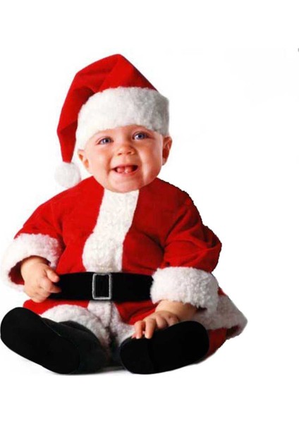 Bebek Noel Baba Kostümü 18 - 24 Ay