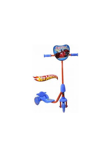 Furkan Hotwheels 3 Tekerli Frenli Scooter Çocuk Scooter