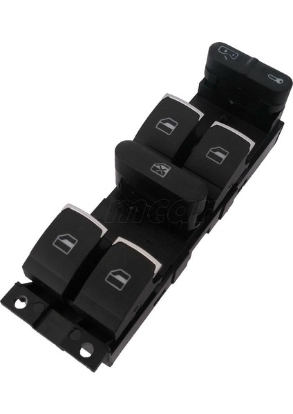 Volkswagen Bora Sol Dörtlü Cam Açma Anahtarı Krom