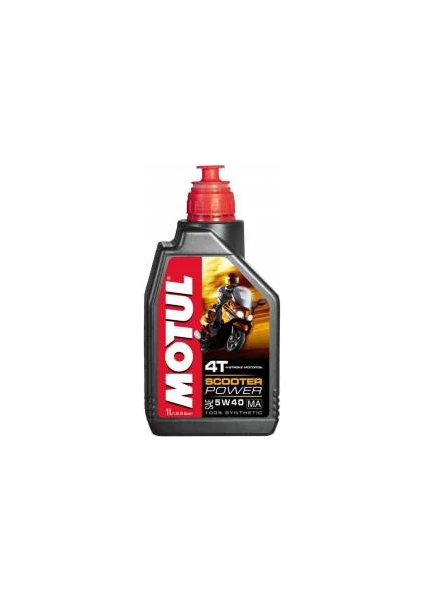 Motor Yağı Motul Scooter Power 5W40 Scooter Performans Yağ