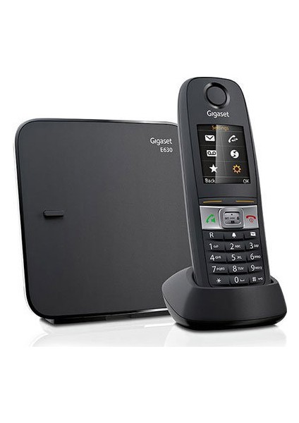Gıgaset E630 Dect Telefon,Siyah