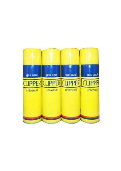 Clipper Çakmak Gazı 4 Lü 250 Ml