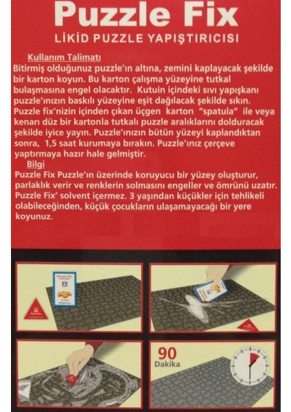 10'lu Puzzle Yapıştırıcısı Set (10X40 Ml)