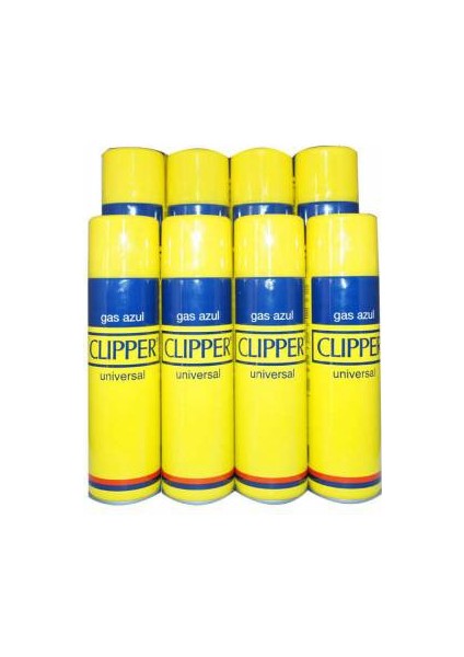 Clipper Çakmak Gazı 8 li 250 ml