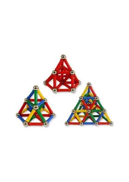 37 Parça Manyetik Parçalı Setler Magnastix modelleri