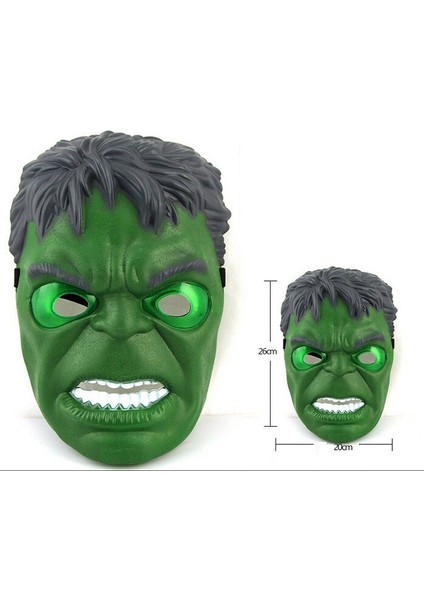 Trend Elektro Süper Kahramanlar Hulk Işıklı Maske Ve Aksiyon Eldiveni Seti modelleri