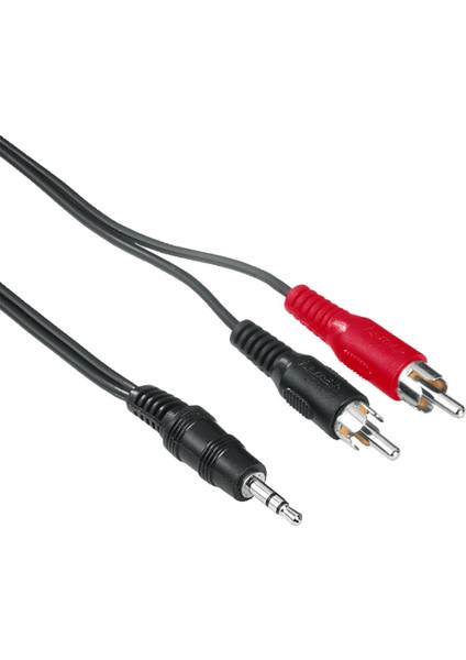 3.5mm - 2RCA Stereo Siyah 2m