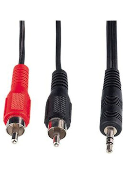 3.5mm - 2RCA Stereo Siyah 5m