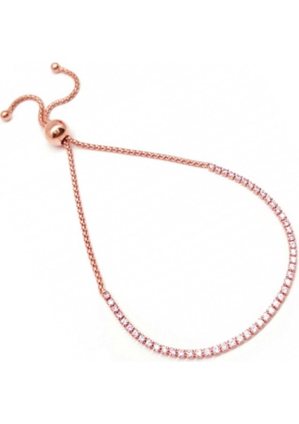 Suyolu Rose Gümüş Bileklik (Gb00276)