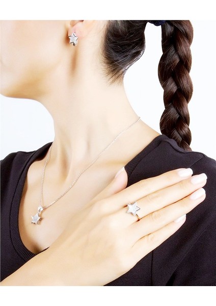 Gümüş Mikro Taşlı Yıldız Takım (Gt00195) 9 fiyatları