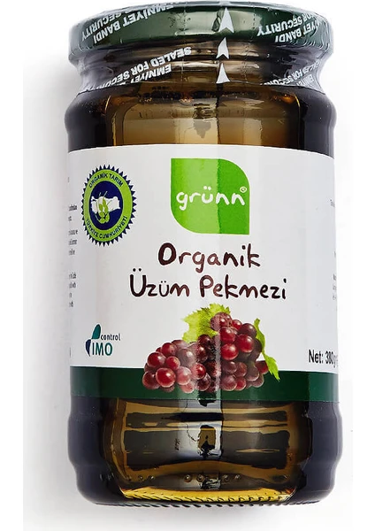 Grünn Organik Üzüm Pekmezi 380 Gr.