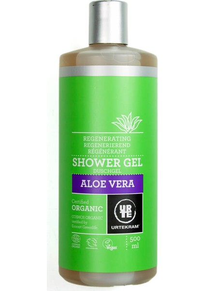 Organik Duş Jeli - Aloe Vera - Canlandırıcı - Ekonomik Boy 500 ml.