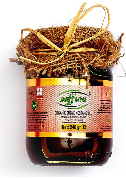 Organik Süzme Kestane Balı 240 Gr.