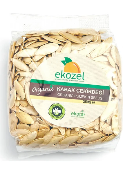 Organik Kabak Çekirdeği 250 Gr.