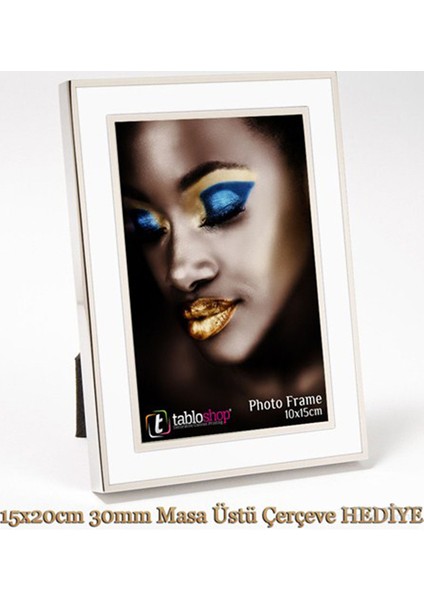 - Candle And Stone Tablo Saat - 81X60cm - Çerçeve Hediye modelleri