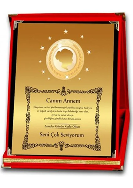 1001 Hediye Canım Annem Plaket