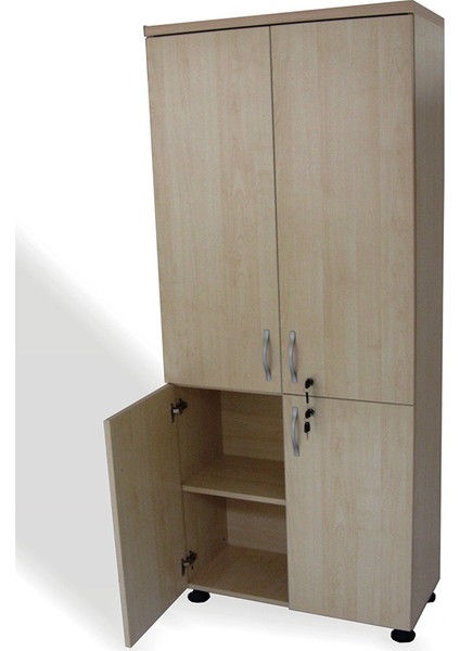 Tam Kapak Dolap Akçaağaç (80x35x185)