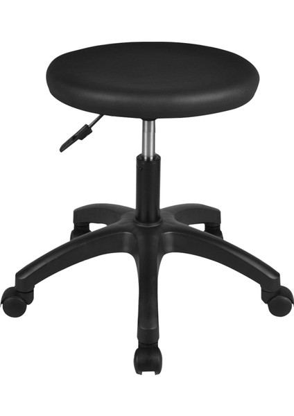 Amortisörlü Tabure Siyah