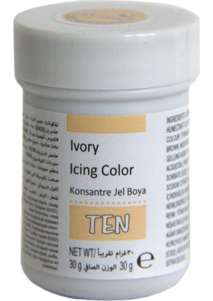 Jel Gıda Boyası Ten (30 gr)