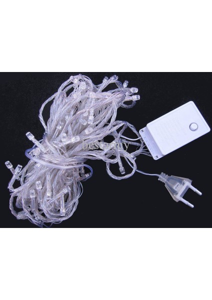 Elektrikli Beyaz Led Işık (10 mt 100'lü ışık)