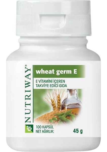 Nutriway Wheat Germ E 100 Kapsül