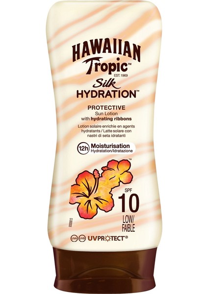 Hawaiian Tropic Lotion Silk Hydration Spf10 180Ml