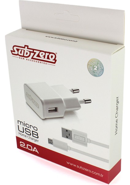 Şarj Aleti 2.0A 2000 Mah Micro Usb Şarj Cihazı