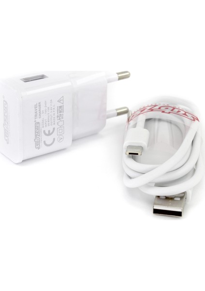 Şarj Aleti 2.0A 2000 Mah Micro Usb Şarj Cihazı