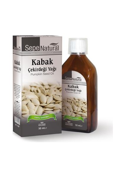 Sepe Natural Kabak Çekirdeği Yağı 50Ml | Pumpkin Seed Oil