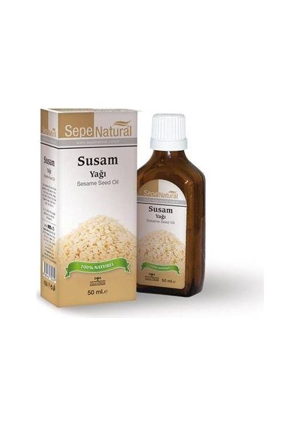 Sepe Natural Susam Yağı 50Ml | Sesame Seed Oil | Sesamum İndicum Oleum