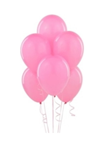 Balon 12" Pembe Renk  200 Adet