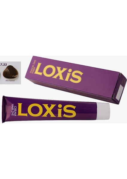 Tüp Krem Saç Boyası Dore 7.33 Altın Kumral