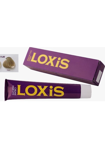 Tüp Krem Saç Boyası Süper Açıcılar 11.00 Platin