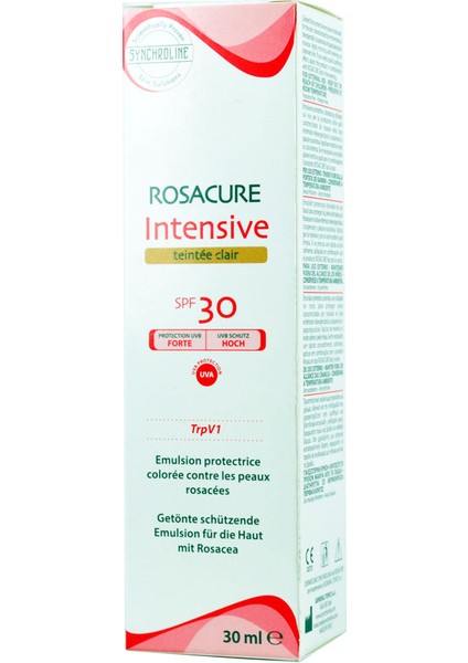 Rosacure Intensive SPF30 Tinted Claire, 30ml