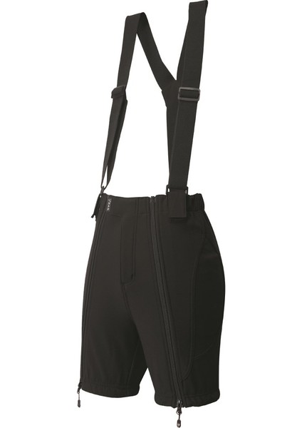 Cross Softshell Şort - Siyah