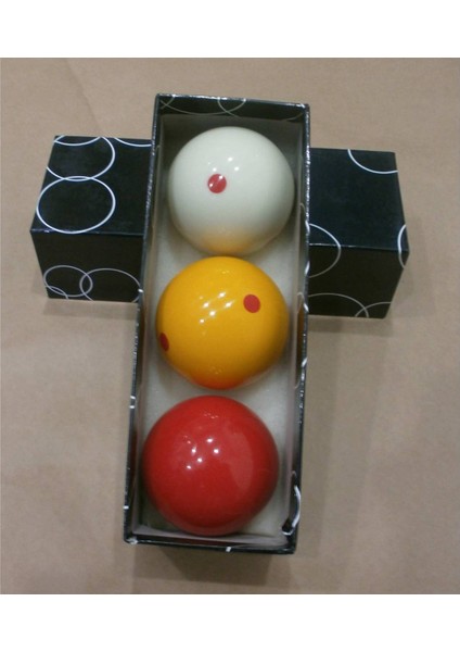 Benekli Bilardo Topu 3 Bant Topu, Karambol Topu