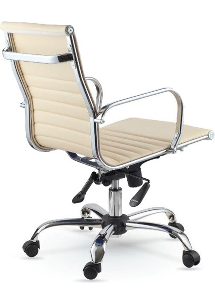 Chrome Çalışma Koltuğu Krem fiyatları