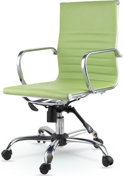 Chrome Çalışma Koltuğu Yeşil